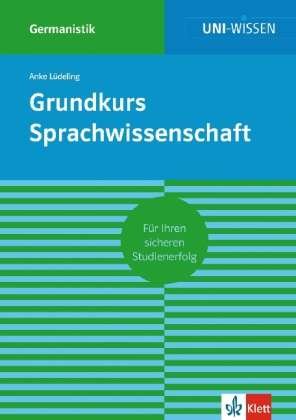 Cover for Lüdeling · Grundkurs Sprachwissenschaft (Bog)