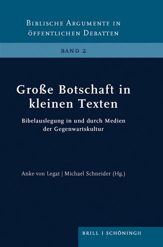 Cover for Anke Von Legat · Groae Botschaft in Kleinen Texten (Hardcover Book) (2022)