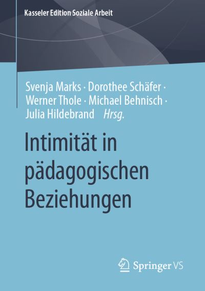 Cover for Werner Thole · Intimität in Pädagogischen Beziehungen (Book) (2023)