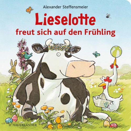 Cover for Alexander Steffensmeier · Lieselotte freut sich auf den Frhling (Kartonbuch) (2022)