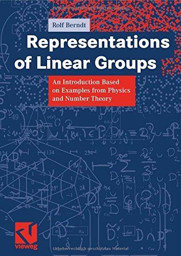 Representations of Linear Groups: an Introduction Based on Examples from Physics and Number Theory - Rolf Berndt - Bøger - Springer Fachmedien Wiesbaden - 9783834803191 - 26. juli 2007