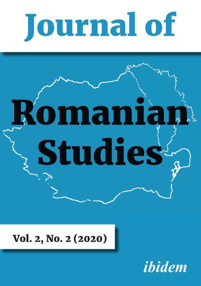 Cover for Lavinia Stan · Journal of Romanian Studies: Volume 2,1 (2020) - Journal of Romanian Studies (Paperback Book) [New edition] (2020)