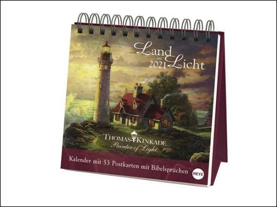Cover for Kinkade · Land im Licht, Postkartenkal. (Buch)
