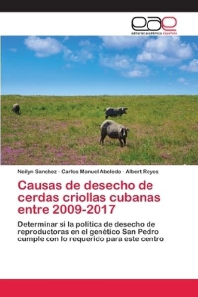 Cover for Sanchez · Causas de desecho de cerdas cri (Buch) (2018)