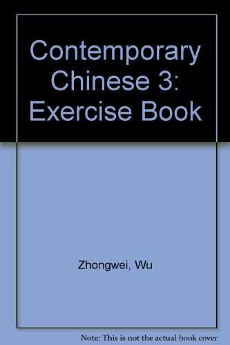 Cover for Wu Zhongwei · Contemporary Chinese vol.3 - Exercise Book (Paperback Book) (2003)