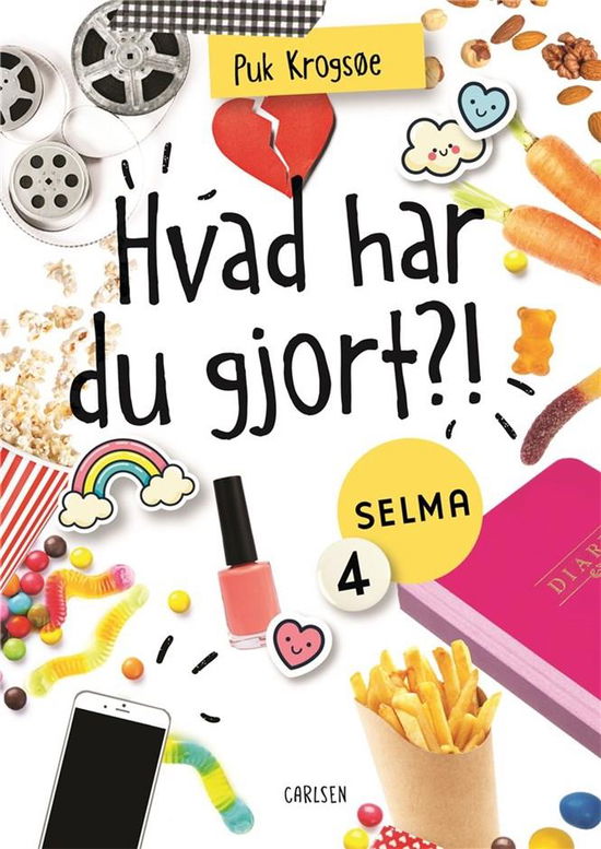 Selma: Selma (4) - Hvad har du gjort?! - Puk Krogsøe - Livros - CARLSEN - 9788711907191 - 25 de novembro de 2019