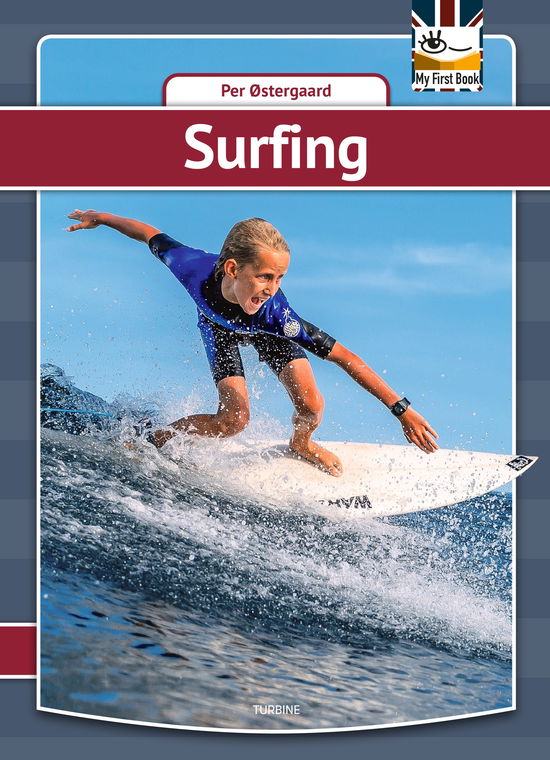 Cover for Per Østergaard · My first book: Surfing (Hardcover Book) [1. Painos] (2024)