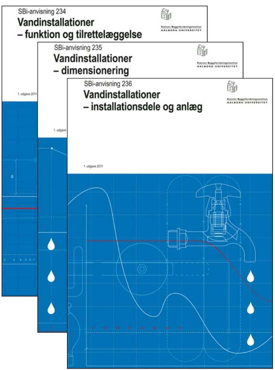 Cover for Carsten Monrad; Erik Brandt; Leon Buhl · Vandinstallationer - samlet (Sewn Spine Book) [1. wydanie] (2023)