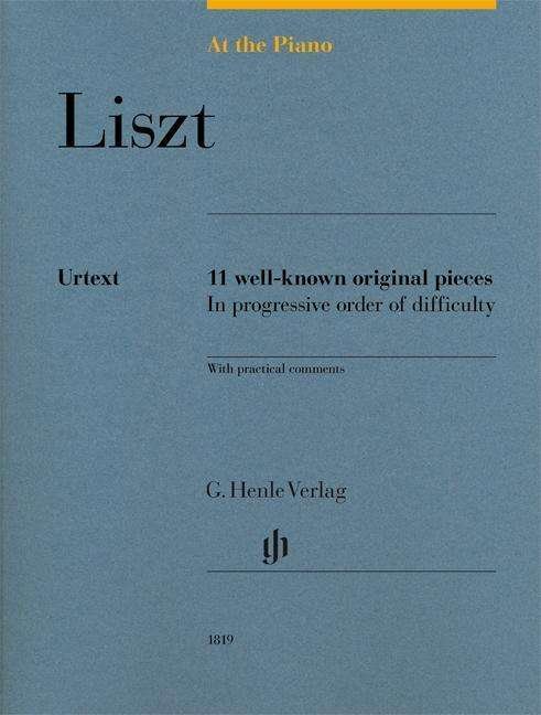 Cover for Liszt · At The Piano - Liszt (Book)