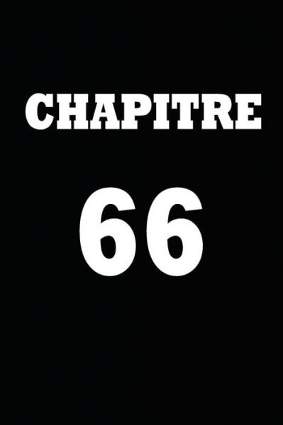 Cover for Chapitre Carnet · Chapitre 66 (Paperback Book) (2020)