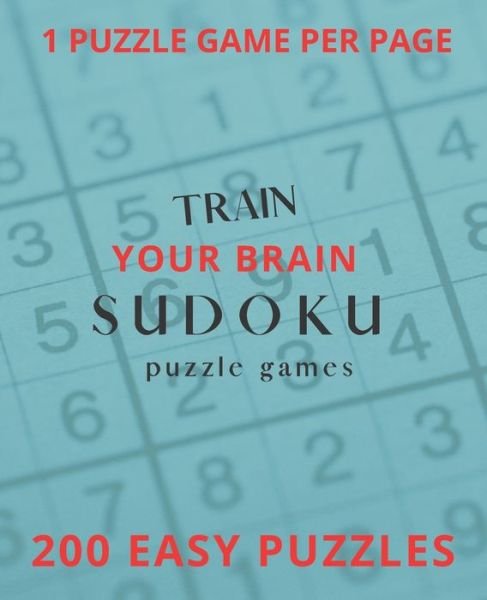 Cover for Lilou's Collection · Train Your Brain Sudoku Puzzle Games (Paperback Bog) (2020)