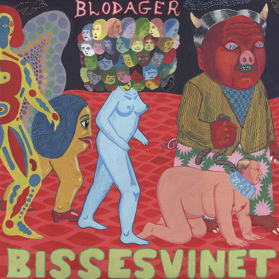 Cover for Bissesvinet · Blodager (LP) (2024)