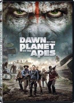 Cover for Dawn of the Planet of the Apes (DVD) (2014)