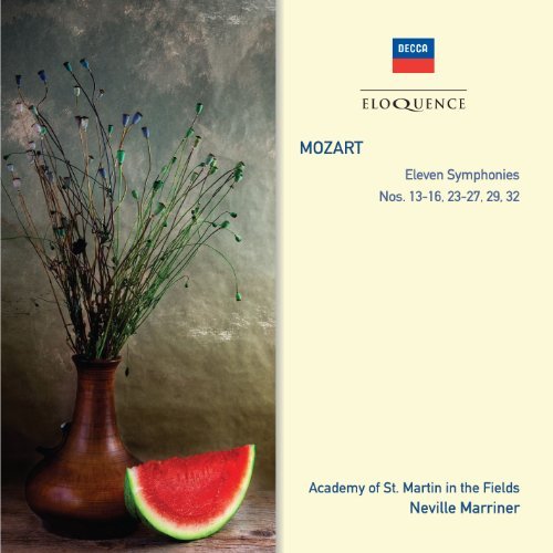 Cover for Mozart / Marriner / Academy of St Martin · Mozart: Sym Nos 13 - 16 / 23 - 27 / 29 &amp; 32 (CD) (2011)