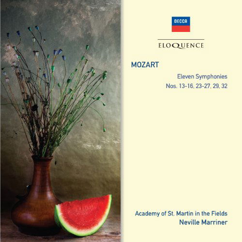 Cover for Mozart / Marriner / Academy of St Martin · Mozart: Sym Nos 13 - 16 / 23 - 27 / 29 &amp; 32 (CD) (2011)