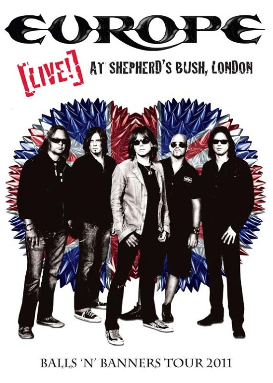 Cover for Europe · Live! at Shepherd's Bush, London (DVD) (2017)