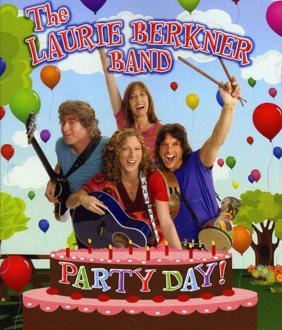 Cover for Laurie Berker Band · Laurie Berker Band-party Day (Płyta DVD/CD) (2023)