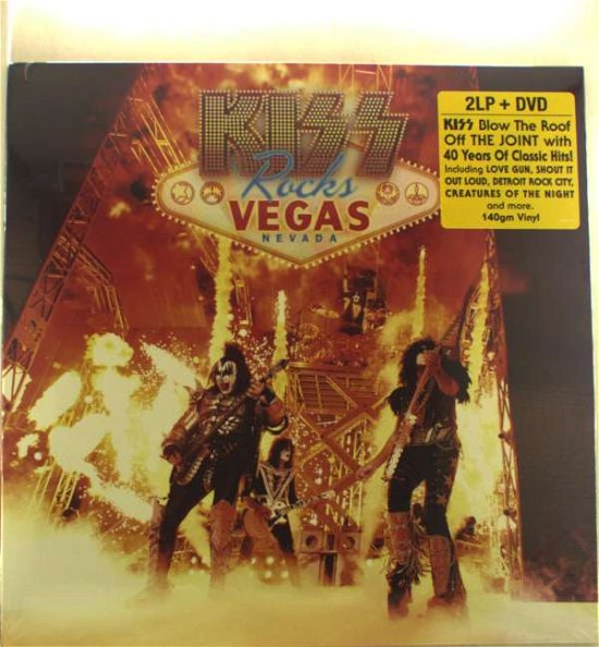 Kiss Rocks Vegas (Dvd+2lp) - Kiss - Muziek - ROCK - 0801213076192 - 26 augustus 2016