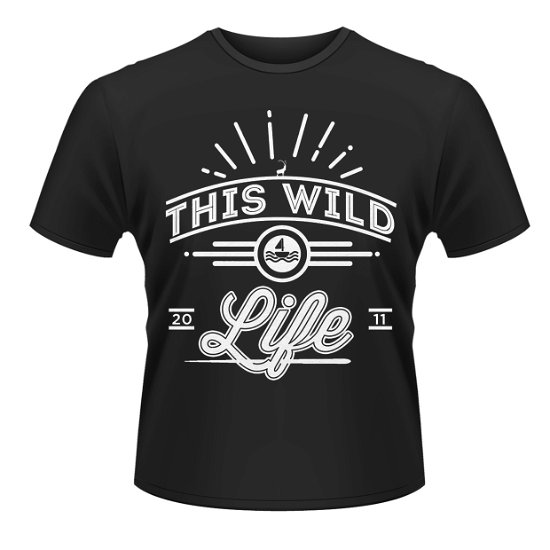 Cover for This Wild Life · Logo (T-shirt) [size L] [Black edition] (2015)