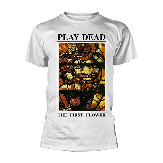 Cover for Play Dead · The First Flower (White) (T-shirt) [size M] [White edition] (2021)