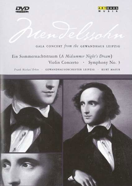 Live Gala Leipzig - Mendelssohn - Filmes - ART HAUS MUSIK - 0807280003192 - 18 de novembro de 2022