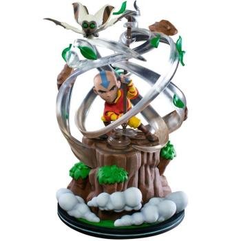 Avatar Airbender - Aang - Diorama Q-fig Max Elite - Figurine - Merchandise - QUANTUM MECHANIX - 0812095025192 - 31. juli 2021