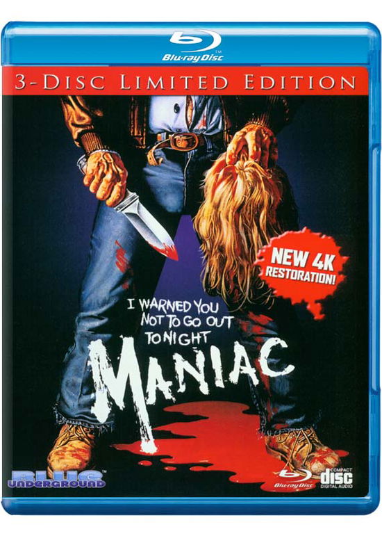 Cover for Maniac (Blu-ray) (2018)