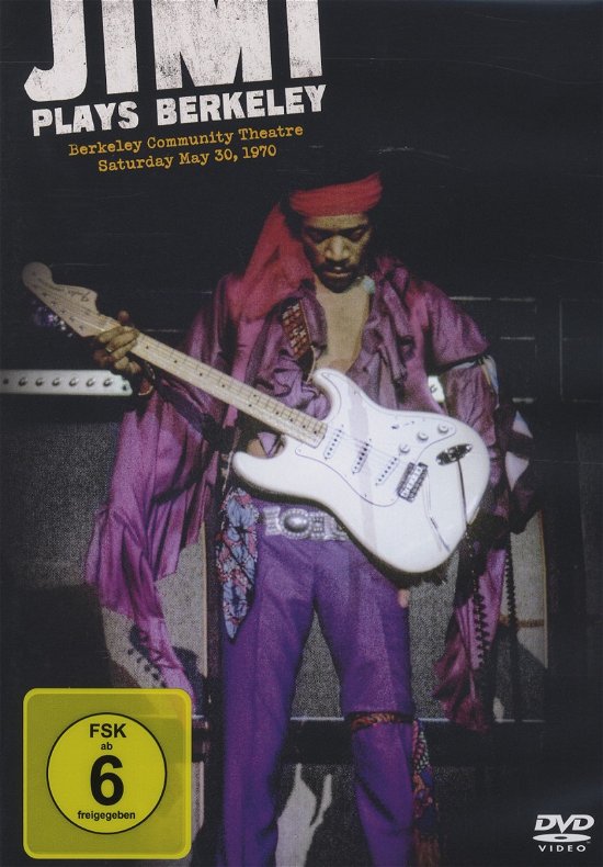 Cover for The Jimi Hendrix Experience · Jimi Plays Berkeley (MDVD) (2012)