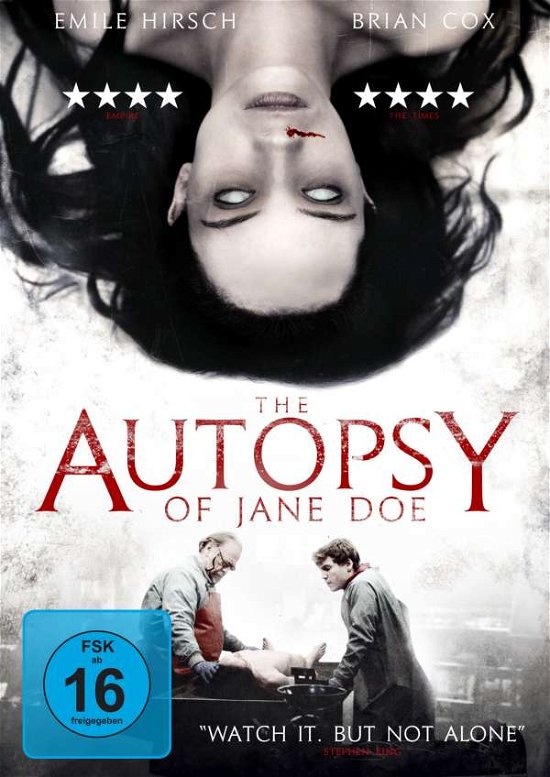 Cover for The Autopsy of Jane Doe (DVD) (2017)