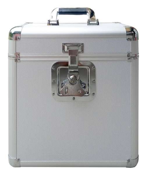 Silver - Rock On Wall - 12 Inch Record Flight Case For 25 Lps - Produtos - Rock On Wall - 3760155850192 - 
