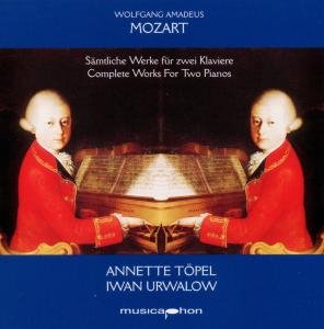 Cover for Wolfgang Amadeus Mozart · Samtliche Werke Fur Zwei (CD) (2010)