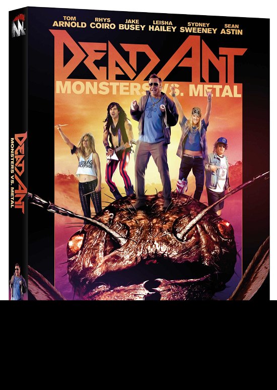 Cover for Tom Arnold,sean Astin,jake Busey · Dead Ant - Monsters vs. Metal (Dvd+booklet) (DVD) (2021)
