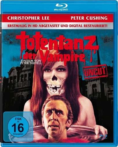 Cover for Christopher Lee / Peter Cushing · Totentanz Der Vampire - Uncut (Hd Neu Abgetastet) (Blu-ray) (2018)