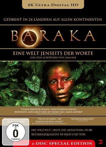 Baraka (2-disc Special Edition - Ron Fricke - Elokuva - BUSCH PROD. - 4260080323192 - perjantai 15. marraskuuta 2013