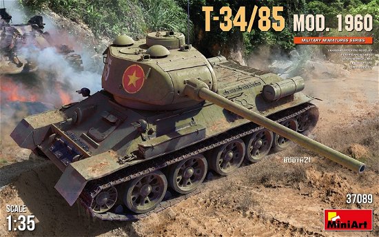 Cover for Miniart · 1/35 T-34/85 Mod. 1960 (7/21) (Toys)