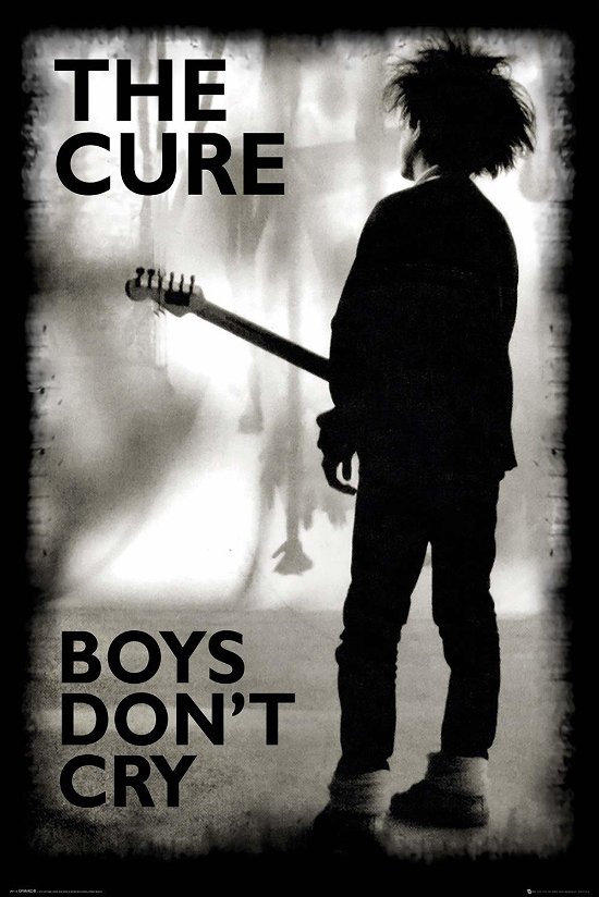 Cover for Großes Poster · THE CURE  - Poster Boys Dont Cry (91.5x61) (Spielzeug) (2019)