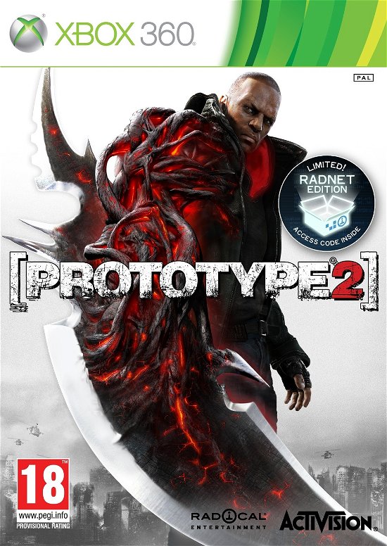 Prototype 2 Radnet edition (DELETED TITLE) - Activision Blizzard - Jeux - Activision Blizzard - 5030917098192 - 24 avril 2012