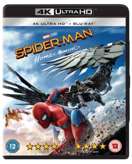 Cover for Fox · Spider-Man - Homecoming (4K UHD Blu-ray) (2017)