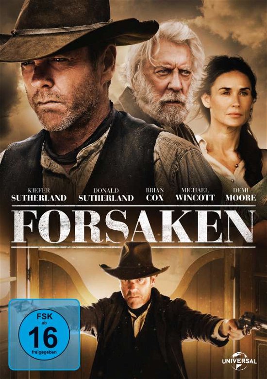 Cover for Kiefer Sutherland,donald Sutherland,demi Moore · Forsaken (DVD) (2016)