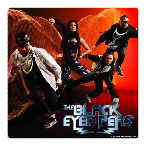 The Black Eyed Peas Single Cork Coaster: Boom Boom Pow - Black Eyed Peas - The - Mercancía - Unlicensed - 5055295320192 - 