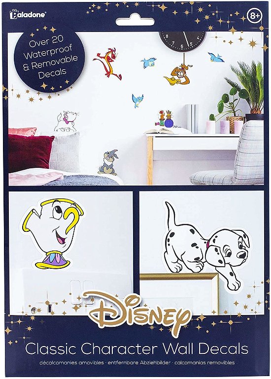 Classic Character Wall Decals (Adesivi Murali) - Disney: Paladone - Merchandise - Paladone - 5055964743192 - November 28, 2022