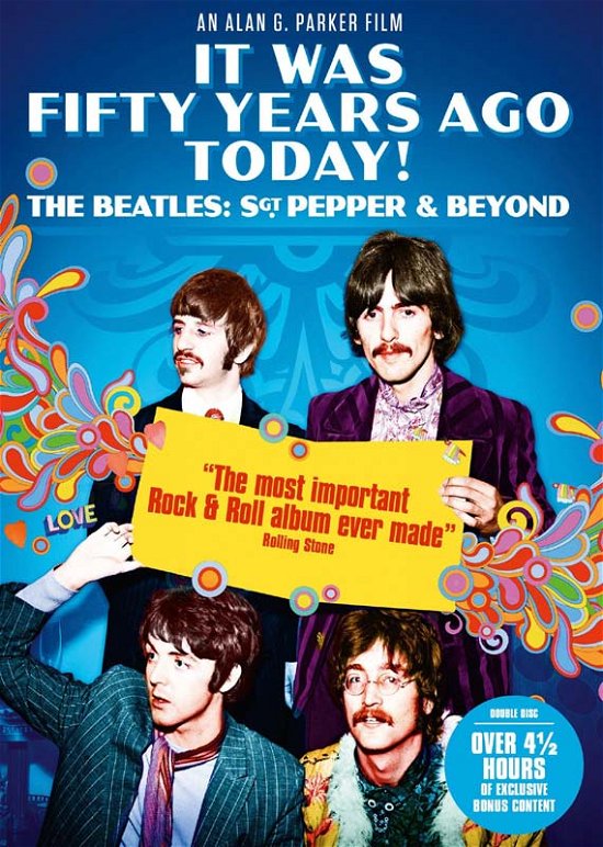 Cover for The Beatles It Was Fifty Years Ago Today  Sgt. Pepper  B · It Was 50 Years Ago Today The Beatles Sgt Pepper and Beyond (DVD) (2017)