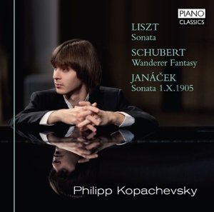 Cover for Liszt / Schubert / Janacek · Sonata / Wanderer Fantasy / Sonata 1.x.1905 (CD) (2015)