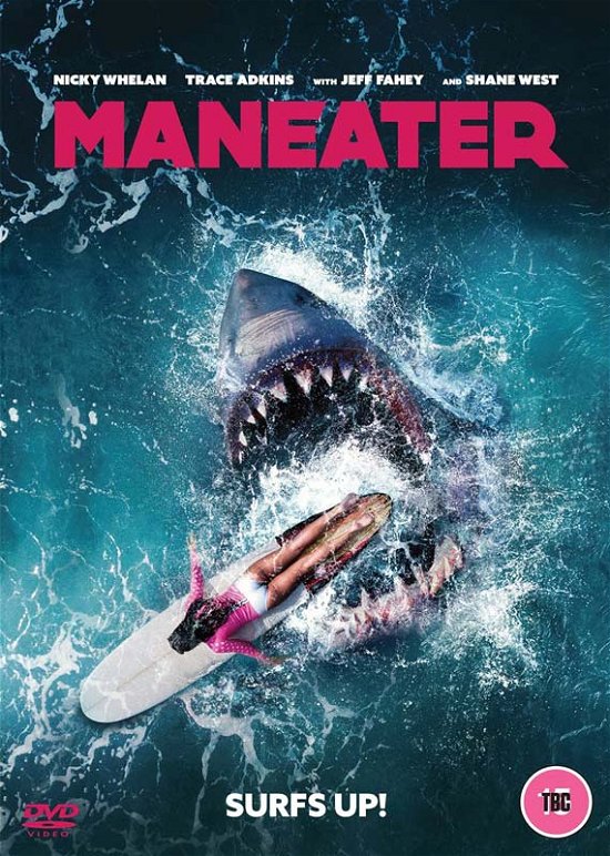 Cover for Maneater (DVD) (2022)