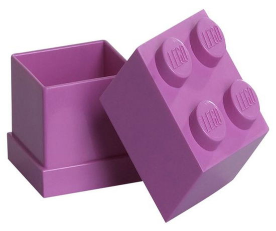 Cover for Lego · Opbergbox Lego MINI: brick 4 roze (Toys)