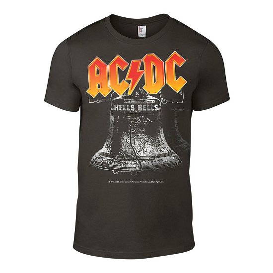 Cover for AC/DC · Hells Bells Smoke (T-shirt) [size S] [Grey edition] (2020)