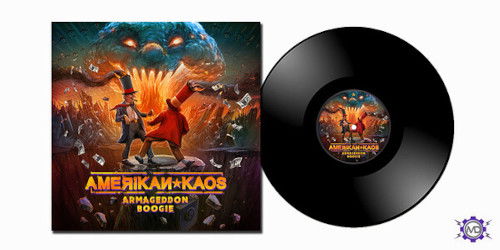 Cover for Amerikan Kaos · Armageddon Boogie (Black Vinyl LP) (LP) (2024)