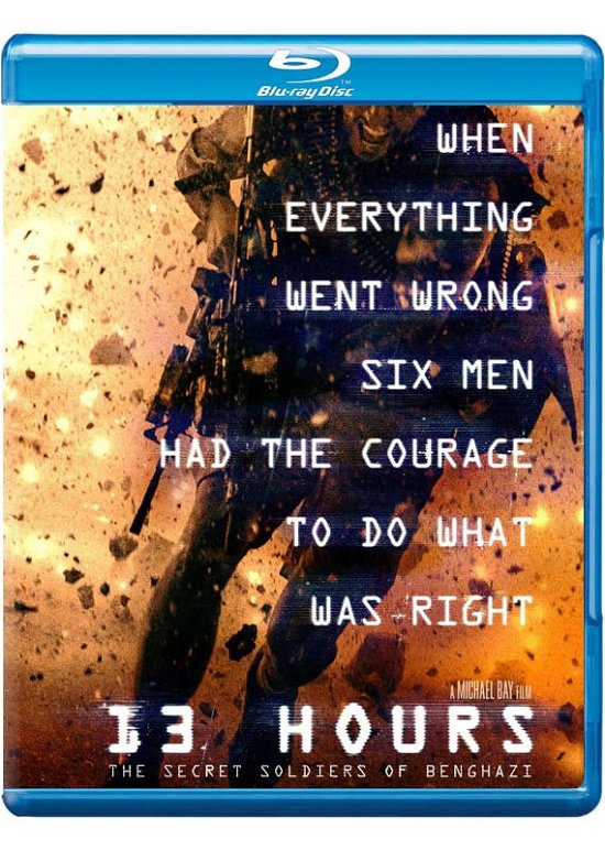 Cover for 13 Hours - The Secret Soldiers of Benghazi (Blu-ray) (2016)