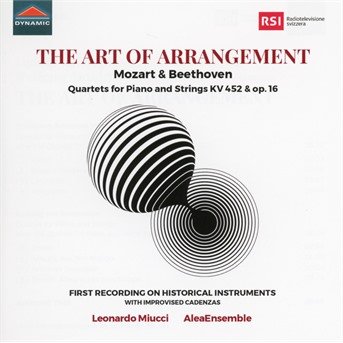 Cover for Miucci / Alea Ensemble · The Art Of Arrangement: Mozart &amp; Beethoven - Quartets For Piano And Strings Kv 452 &amp; Op. 16 (CD) (2021)