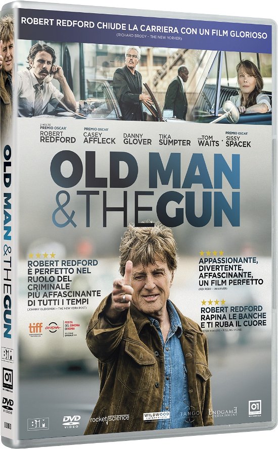 Cover for Casey Affleck,robert Redford,sissy Spacek,tom Waits · Old Man and the Gun (DVD) (2019)